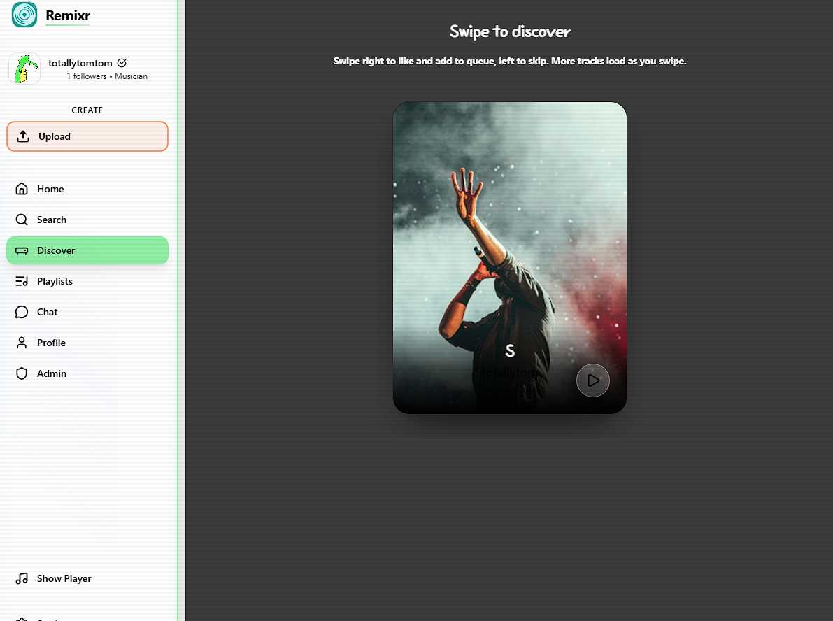 Discover feature demo
